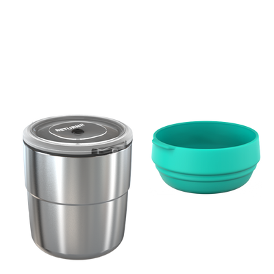 Brekkie Bowl - Large GREEN - Set of 5