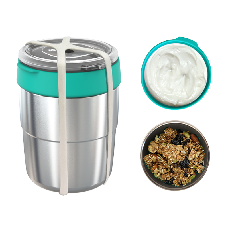 Brekkie Bowl - Large GREEN - Set of 5