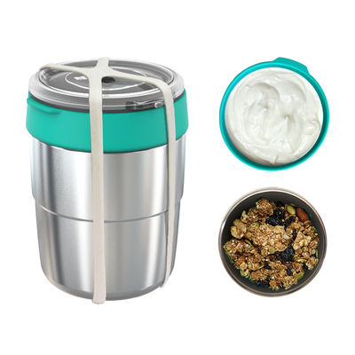 Brekkie Bowl - Large GREEN - Set of 5