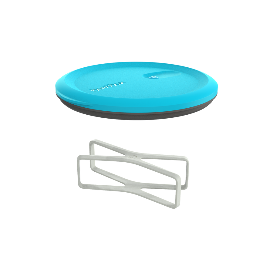 Lid and XBand Set, BeetBox Go - OCEAN SPRAY / CREAM