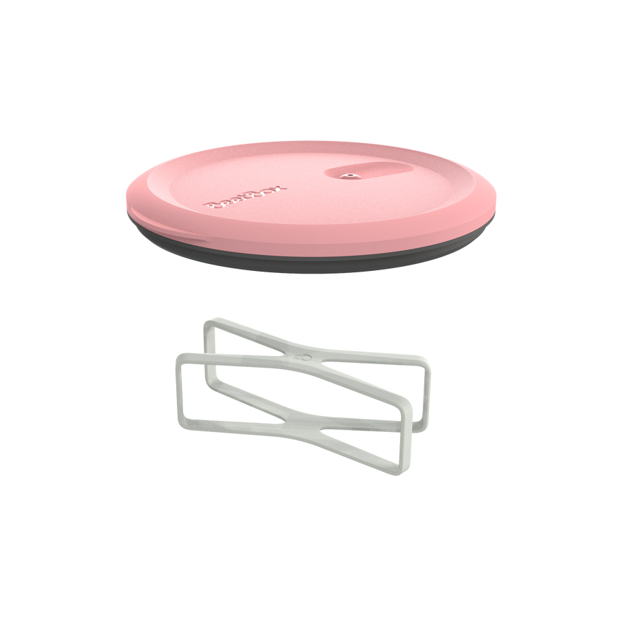 Lid and XBand Set, BeetBox Go - BLUSH / CREAM