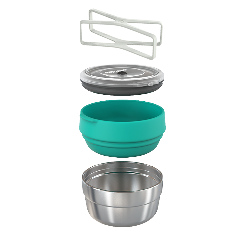 Brekkie Bowl - Small GREEN - Set of 5