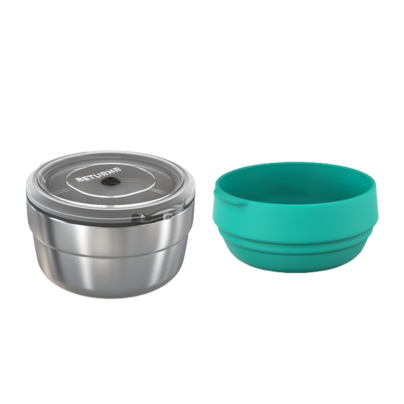 Brekkie Bowl - Small GREEN - Set of 5