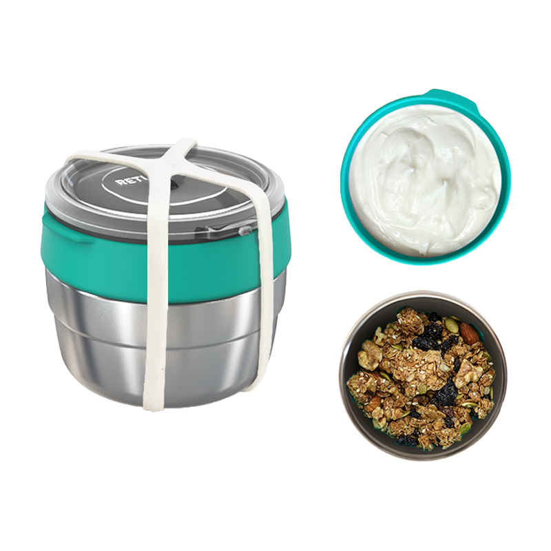 Brekkie Bowl - Small GREEN - Set of 5