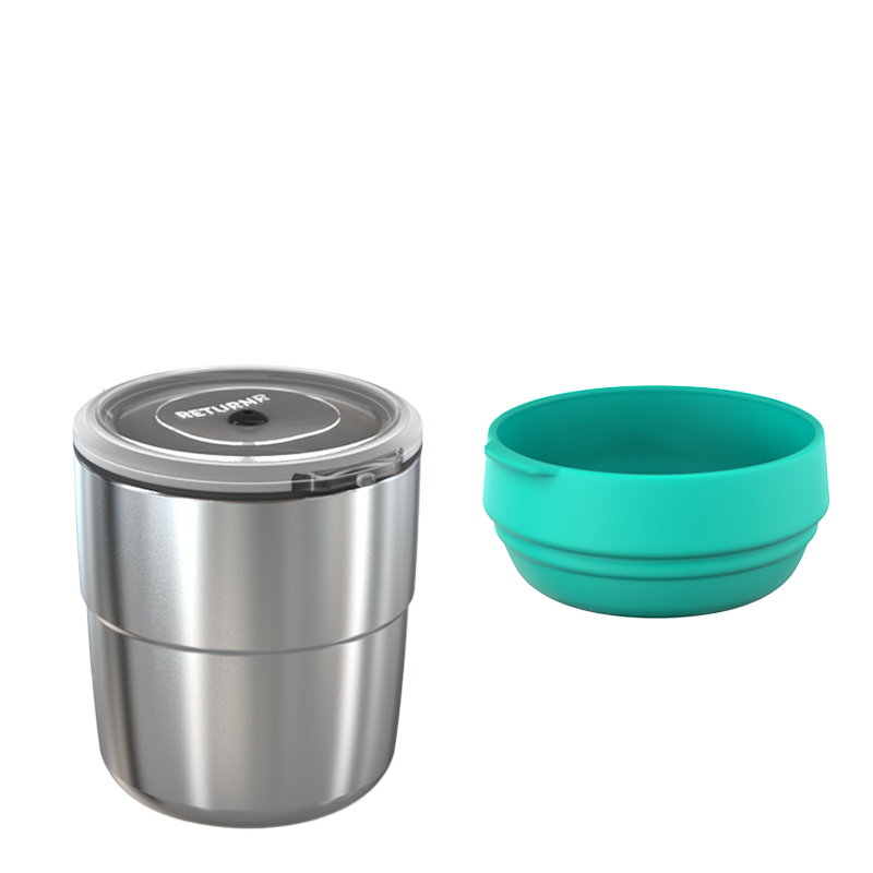 Brekkie Bowl - Large GREEN - Set of 5