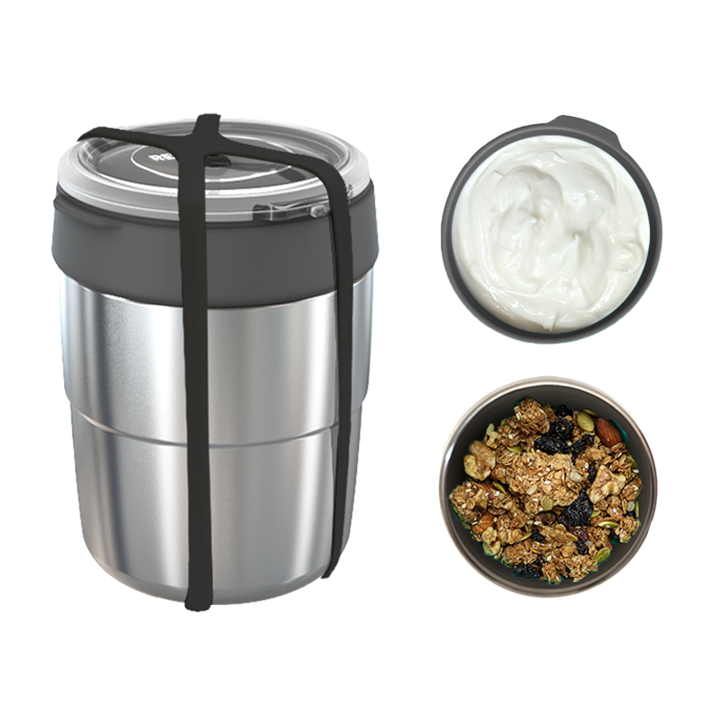 Brekkie Bowl - Large CHARCOAL - Set of 5