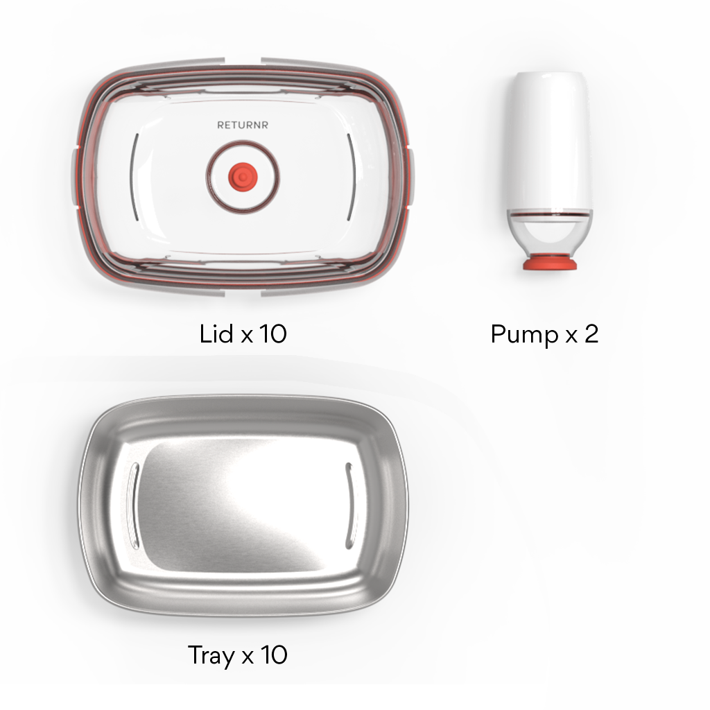 Vacuum Tray pack of 10