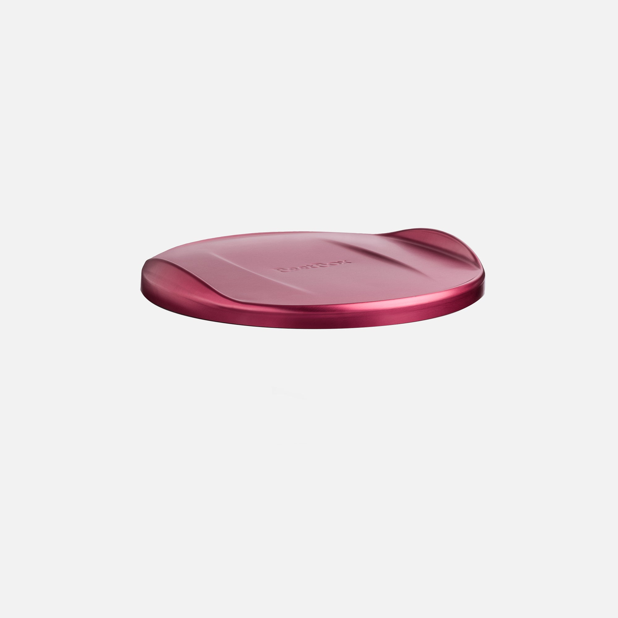 Anodised aluminium lid RED
